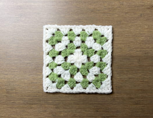 Two Color Perfect Granny Square